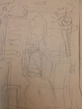Illustration for article titled How I drew Willow from Buffy The Vampire Slayer